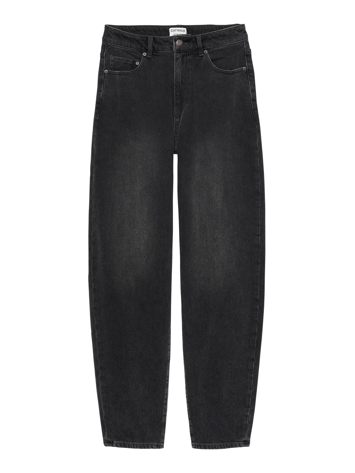Barrel Fit Jeans zwart