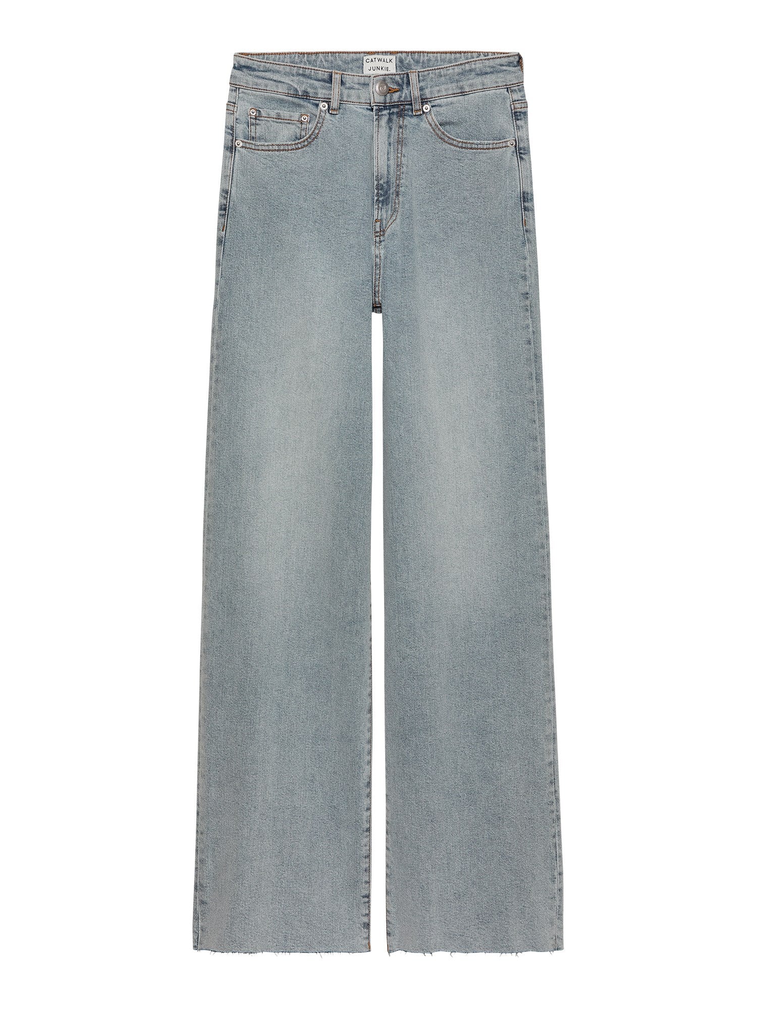 Loose Fit Jeans Blauw
