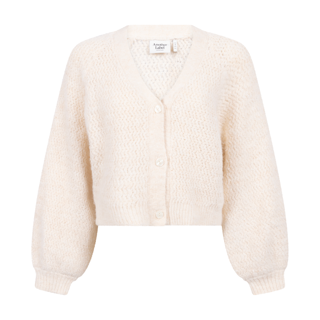 Noy cardigan l/s Egg White