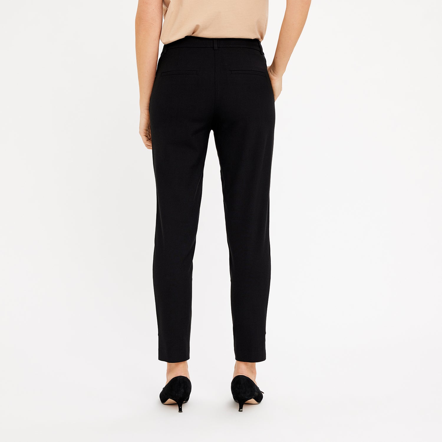 Broek Kylie Crop Black
