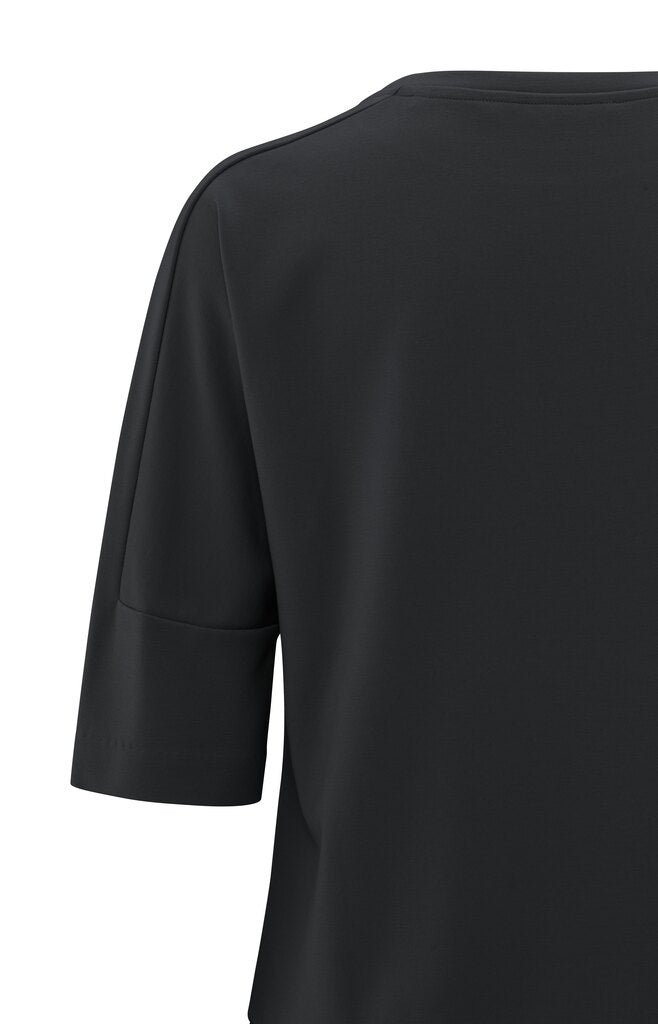 T-Shirt mit Ärmeleinsätzen und normaler Passform Phantom