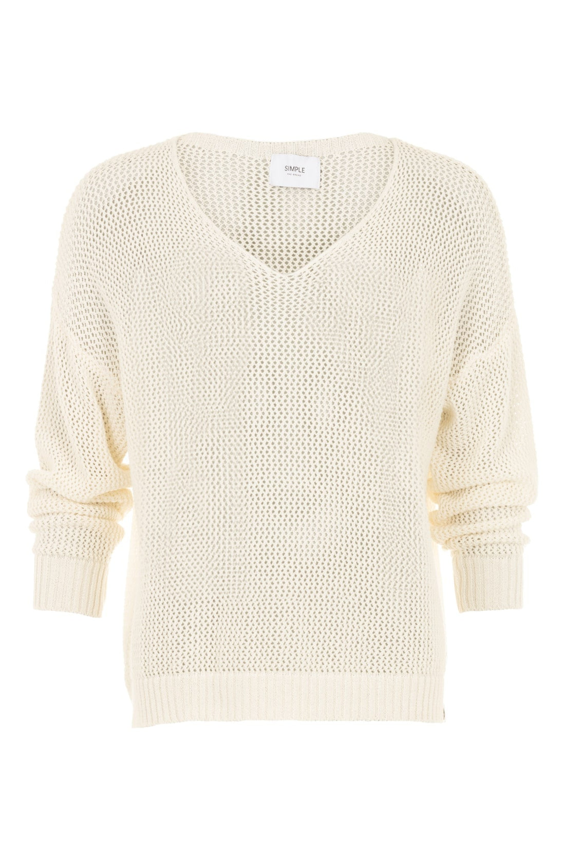Knit- Pull Terni Egret