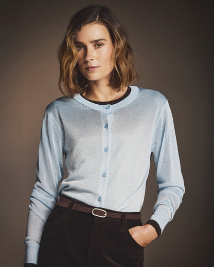 MSCHShirley Cardigan Windsurf Silver
