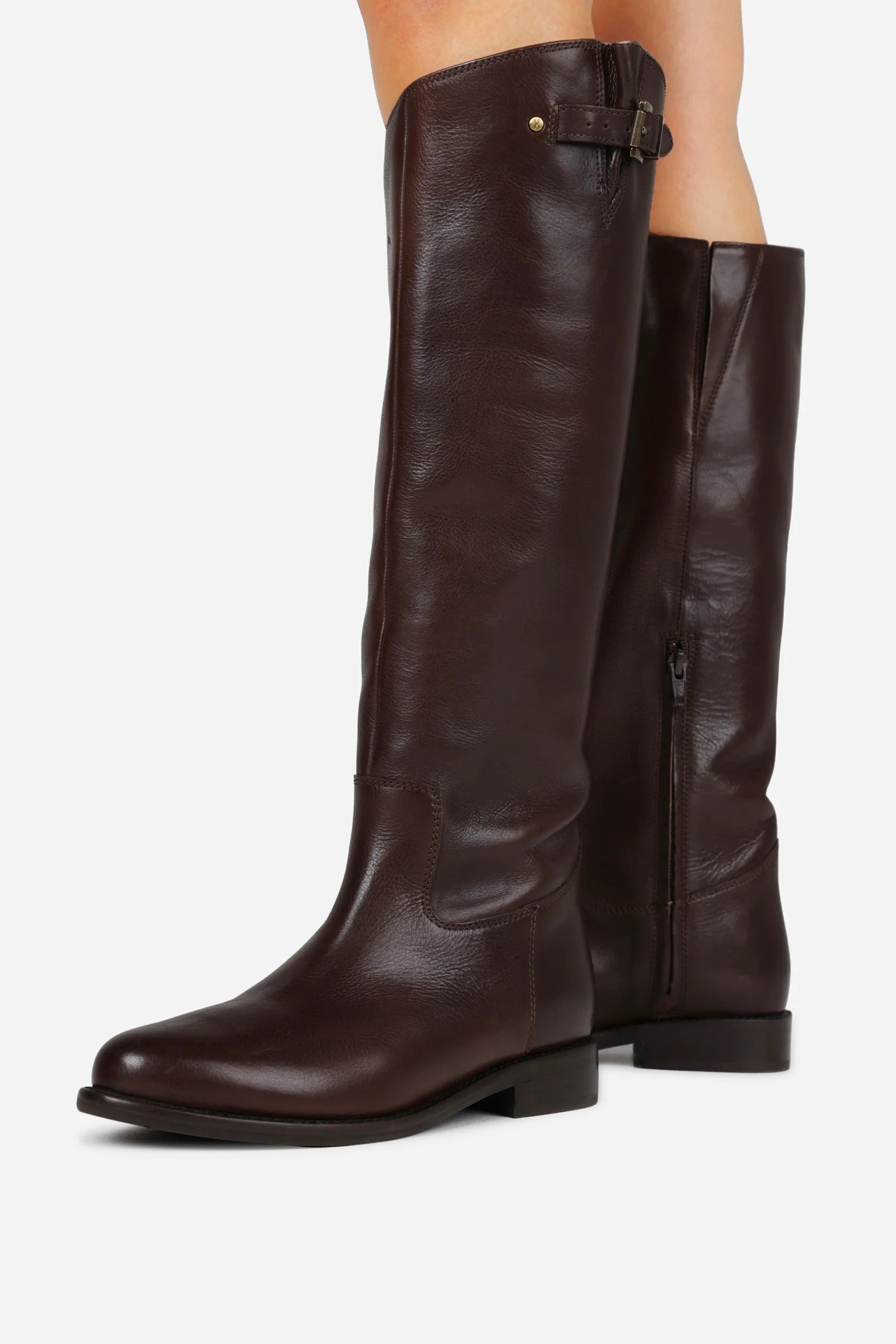 Fe-lise Casual High Boot coffee bean