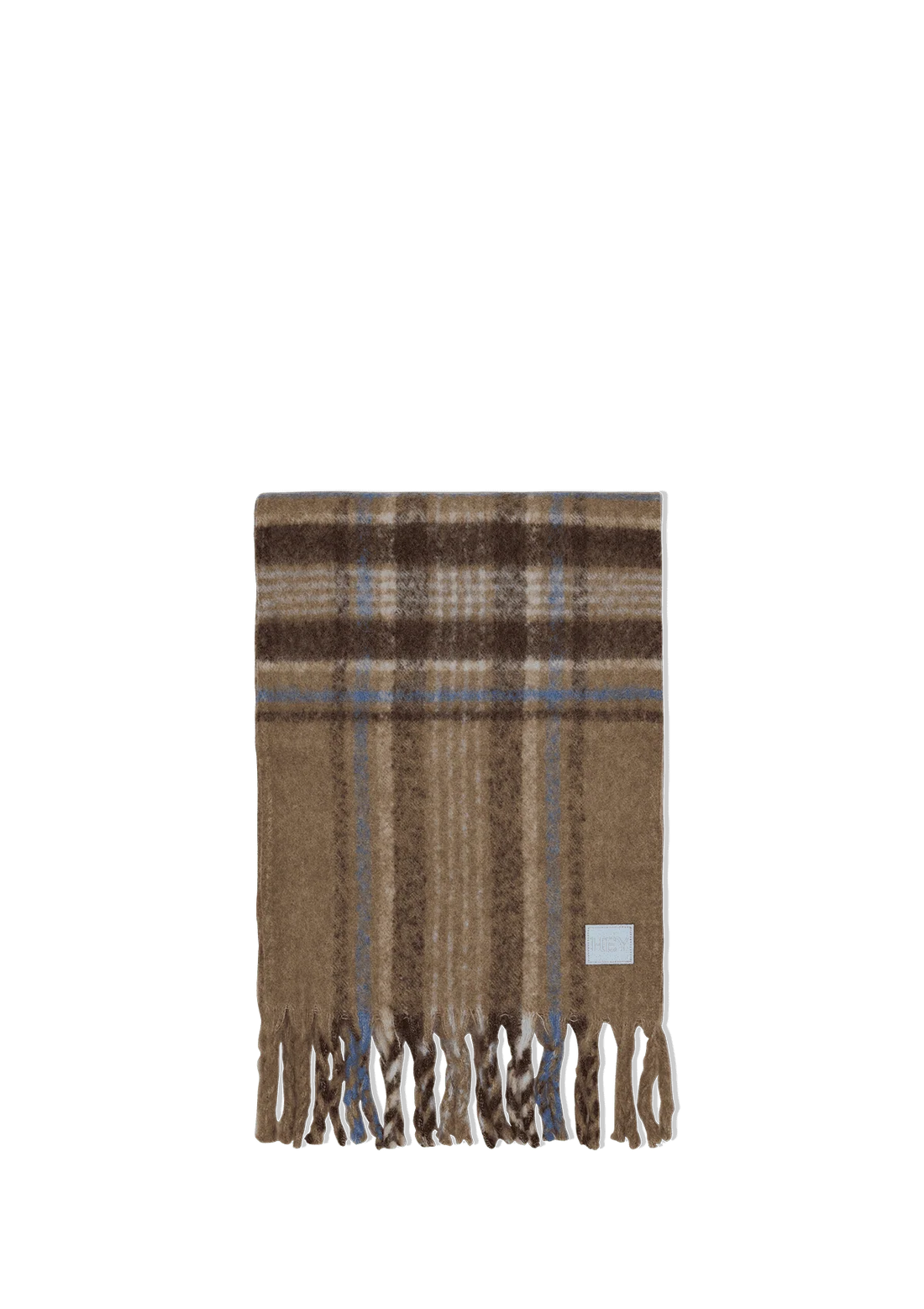 Check Scarf - Mocha