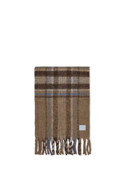 Check Scarf - Mocha