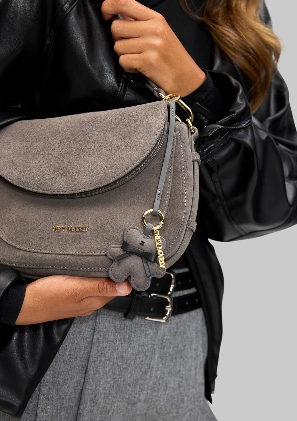 Teddy Charm - Grey