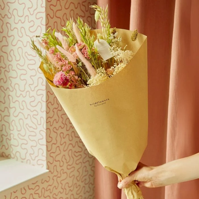 Droogbloemen Veldboeket Pink Elegance (Large)