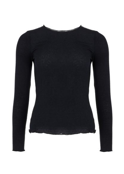Tee Davia Blue Black
