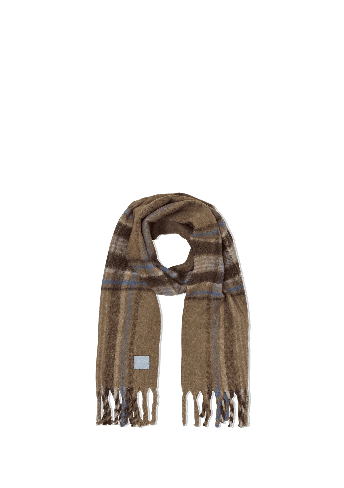 Check Scarf - Mocha