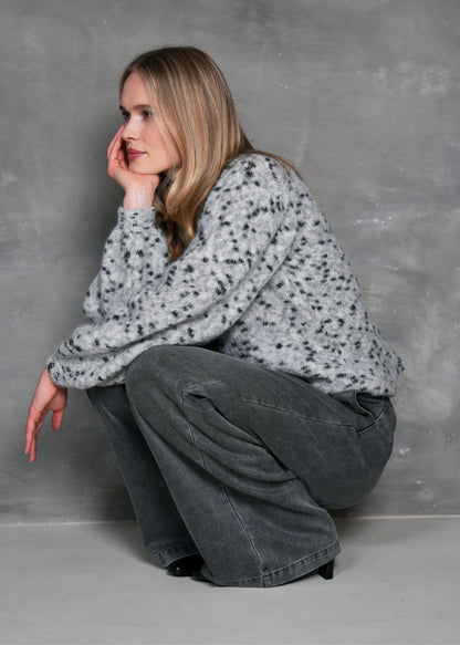 Knit- Pull Willy Lt Grey Mel