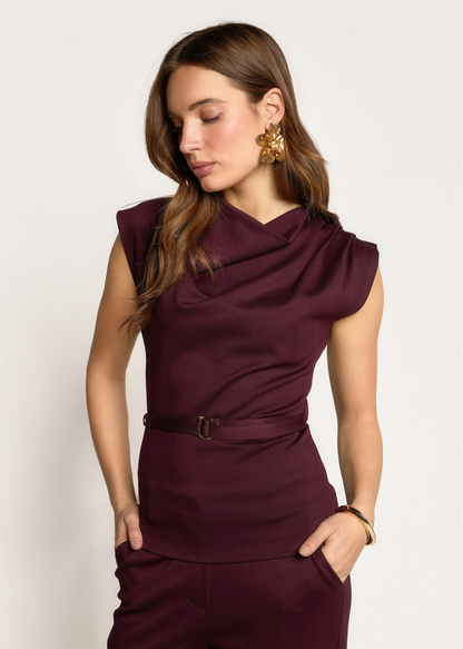 Top Tansy Burgundy