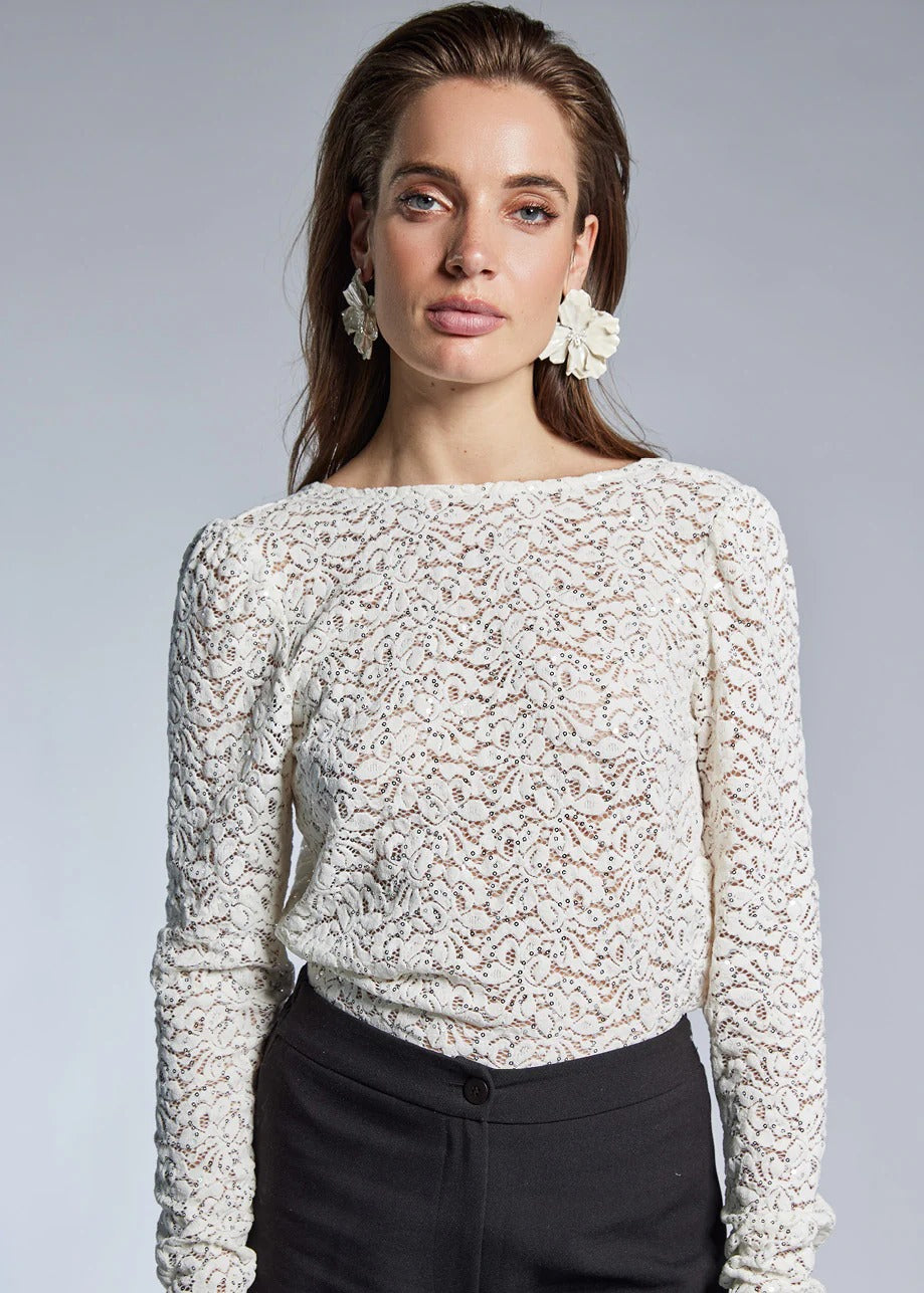 Top Tiana Ls Off-White