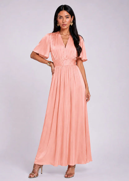 Dress Domia Peach Blush