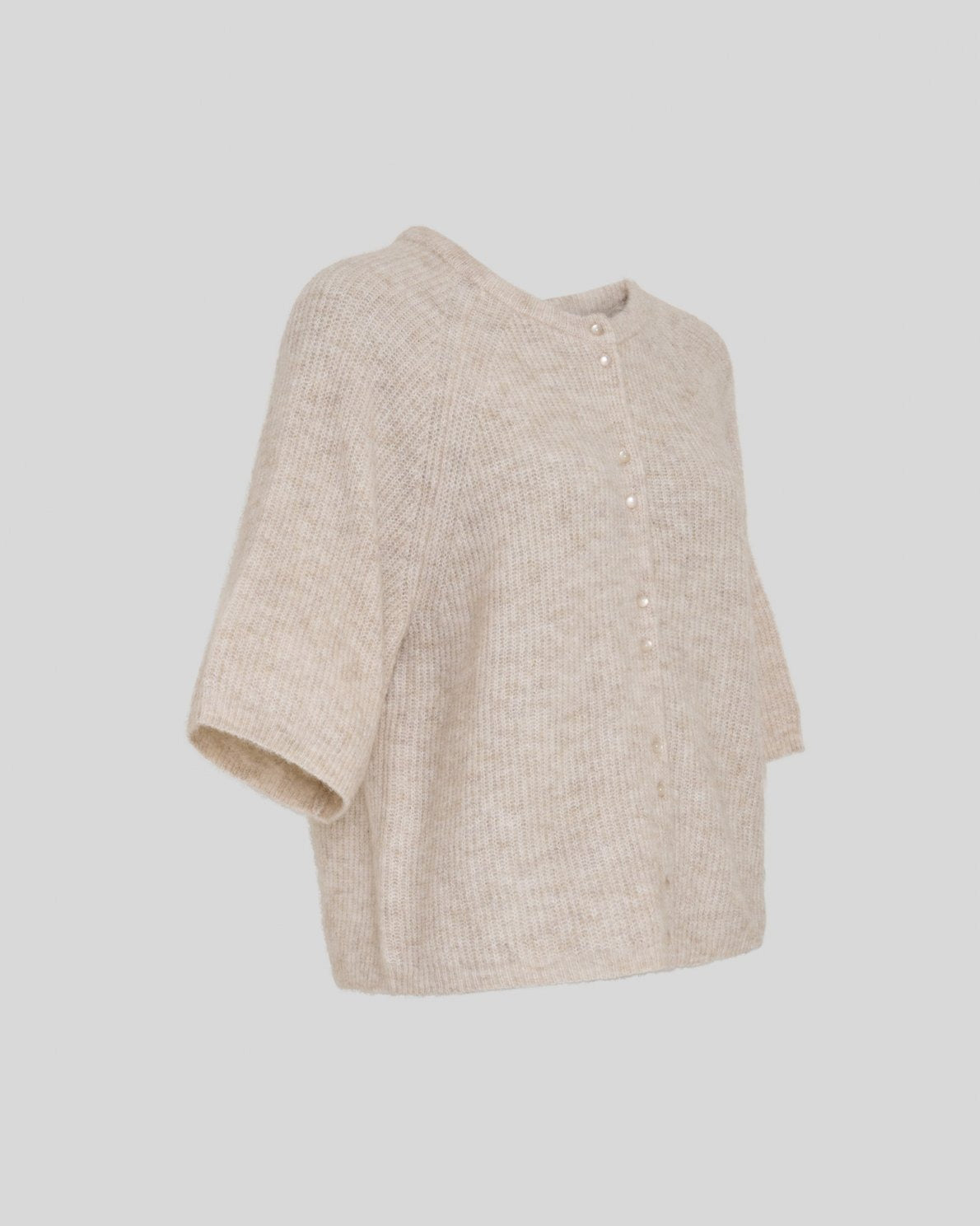 MSCHBondie Hope 2/4 Cardigan Oatmeal Melange