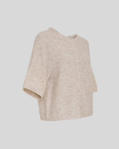 MSCHBondie Hope 2/4 Cardigan Oatmeal Melange
