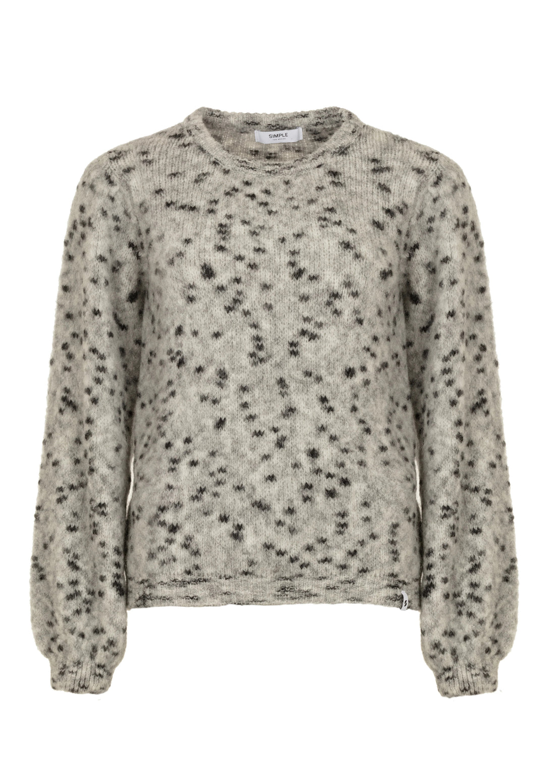 Knit- Pull Willy Lt Grey Mel