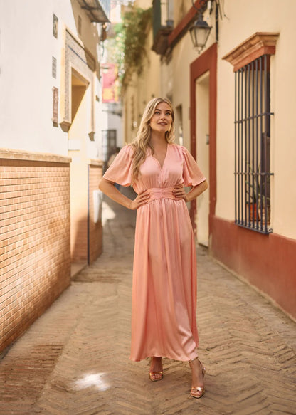 Dress Domia Peach Blush