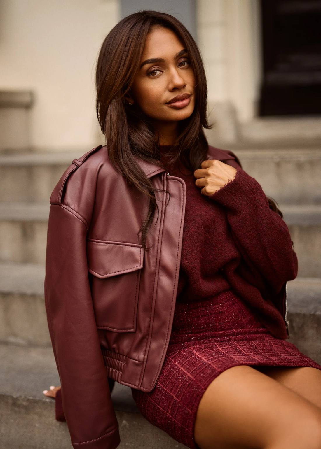 Jacket Lara Burgundy
