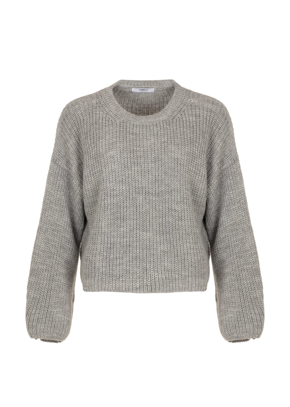 Knit- Pull Freda Lt Grey Mel