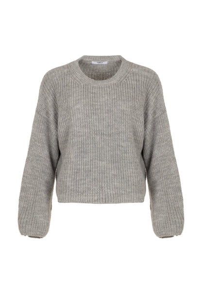 Knit- Pull Freda Lt Grey Mel