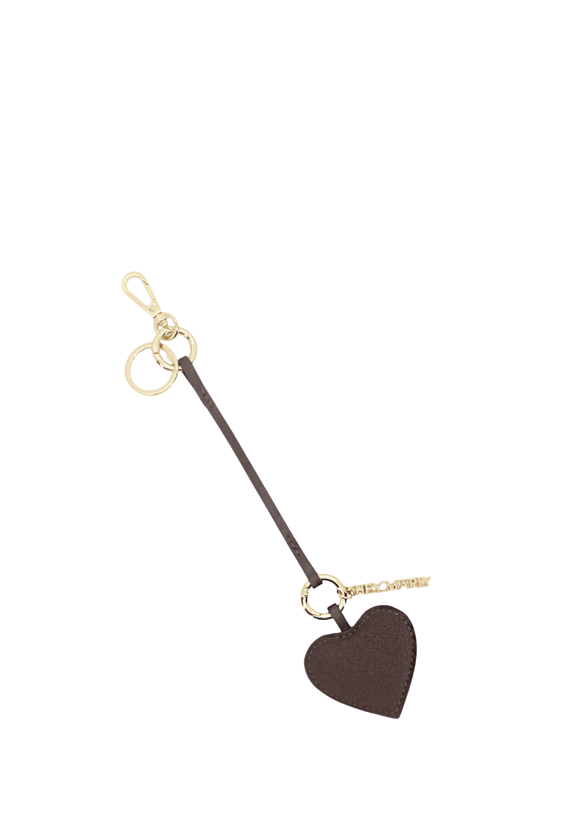 Heart Charm - Coffee