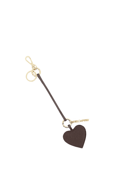 Heart Charm - Coffee