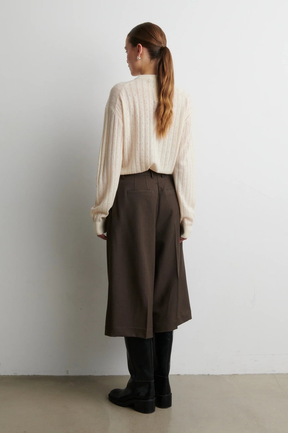 Jamia Knit O-Neck Egret