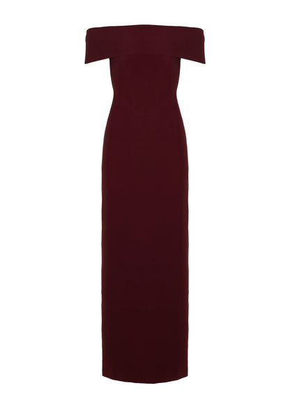 Jurk Dasha bordeauxrood