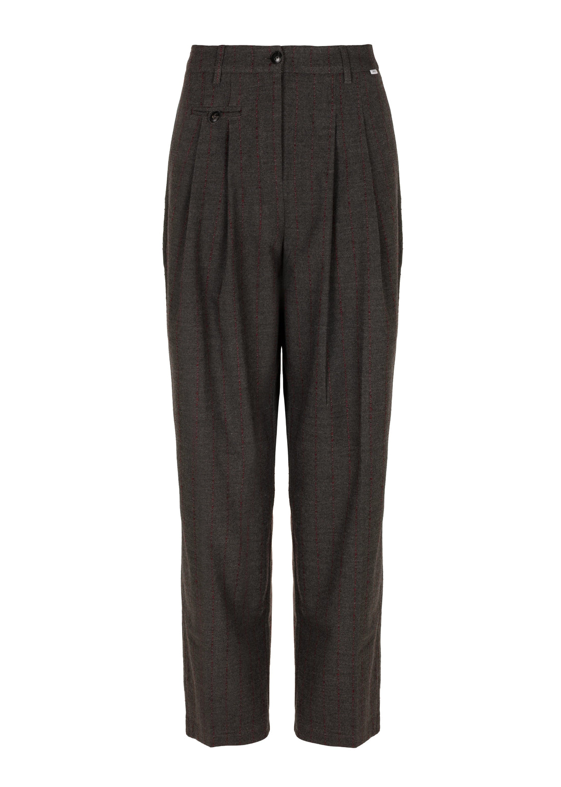 Pants Stripe Iben Grey/ Amarone