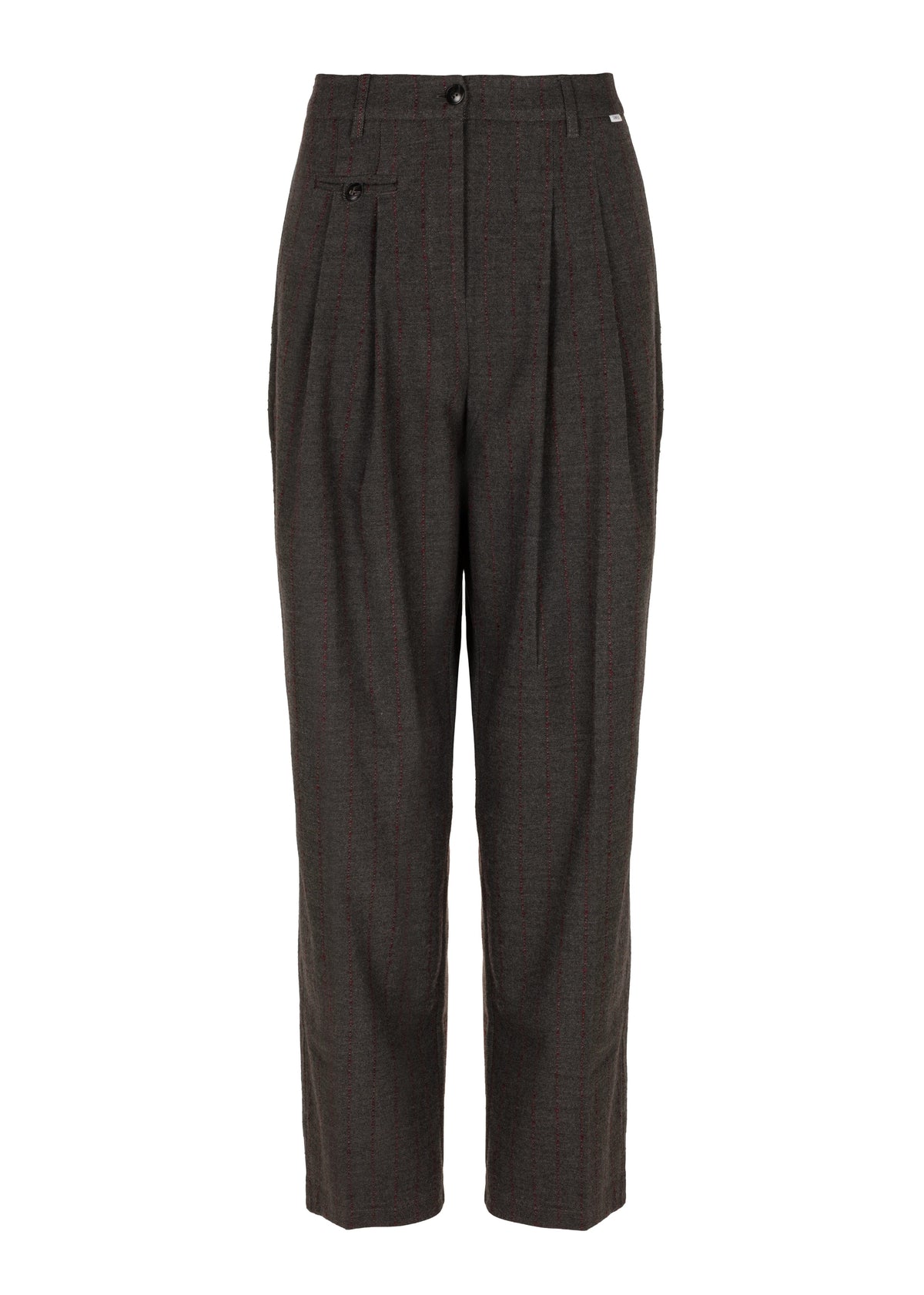 Pants Stripe Iben Grey/ Amarone