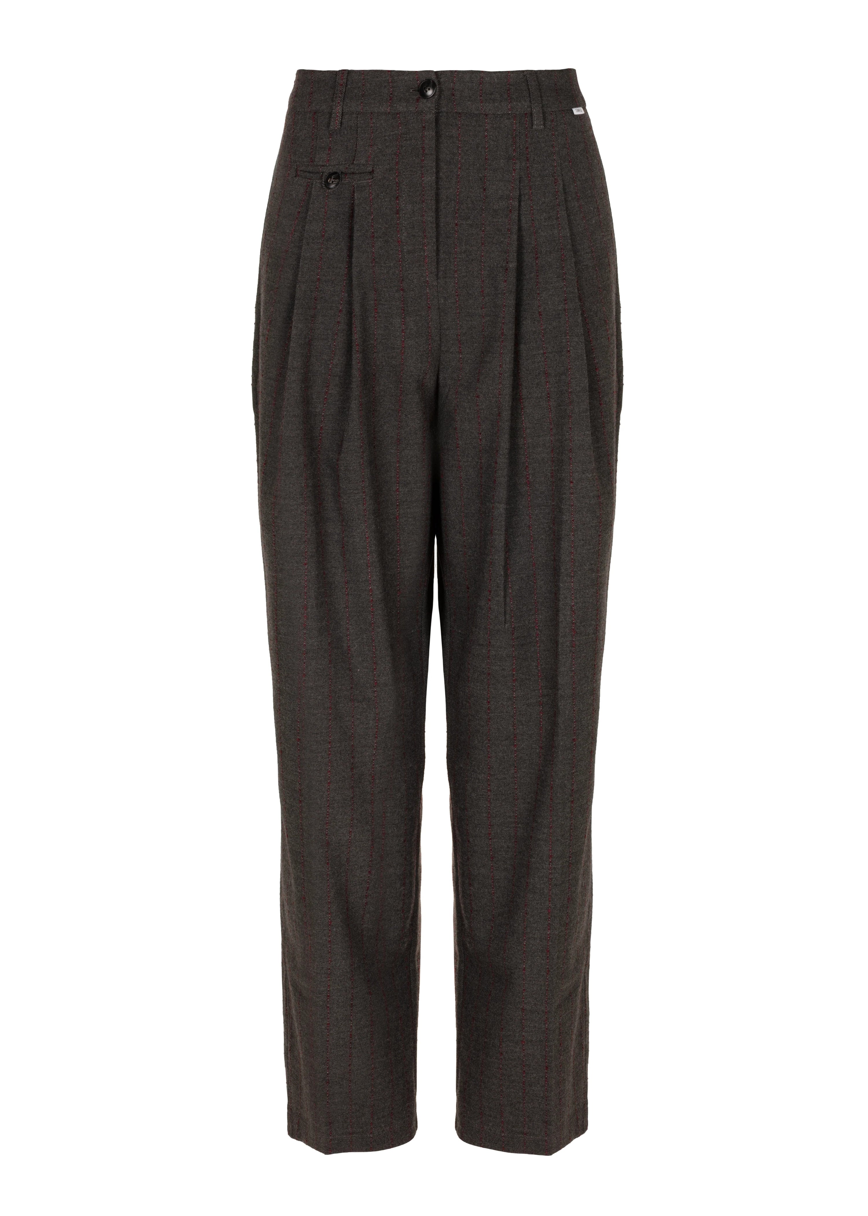 Pants Stripe Iben Grey/ Amarone