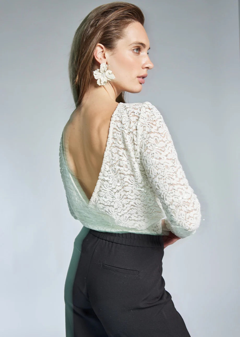 Top Tiana Ls Off-White