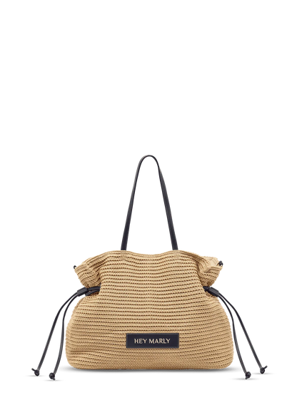 Cool Companion Straw L Sand-Black
