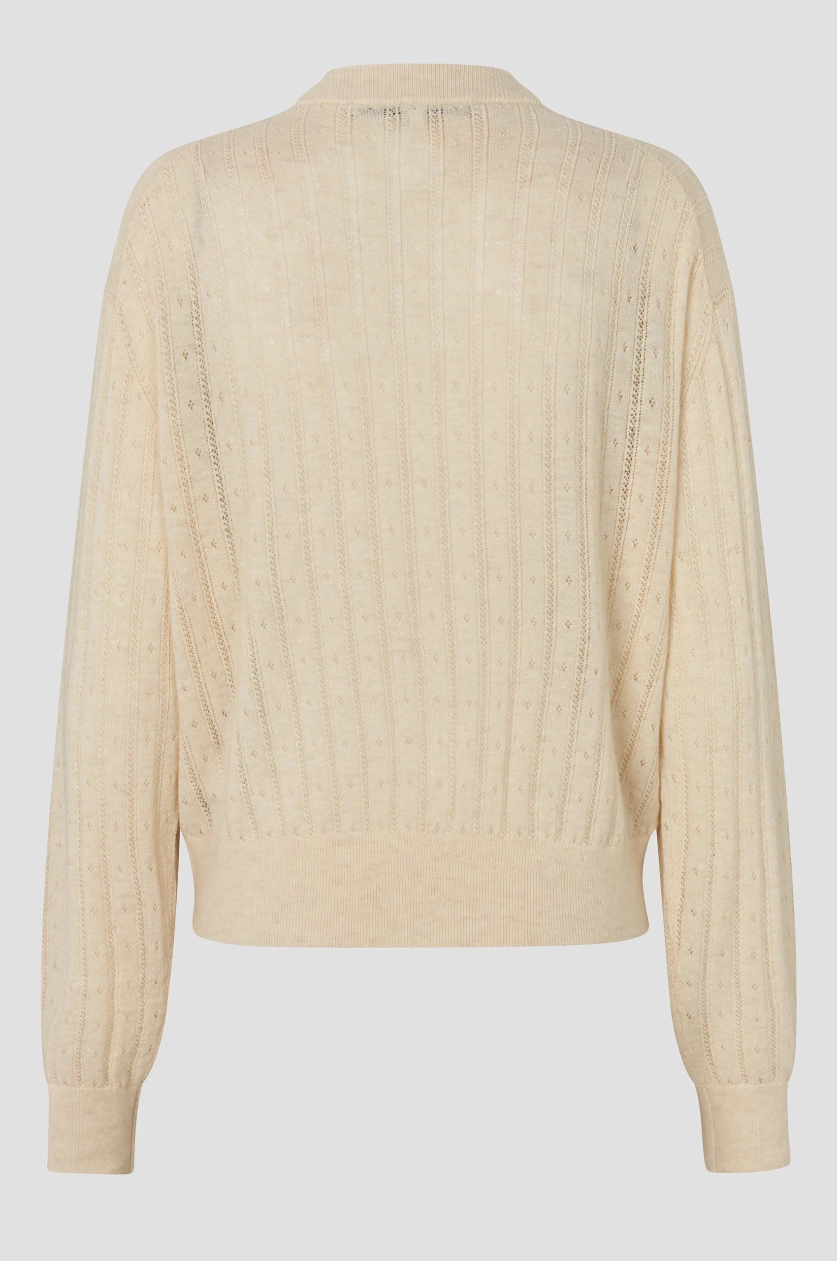 Jamia Knit O-Neck Egret
