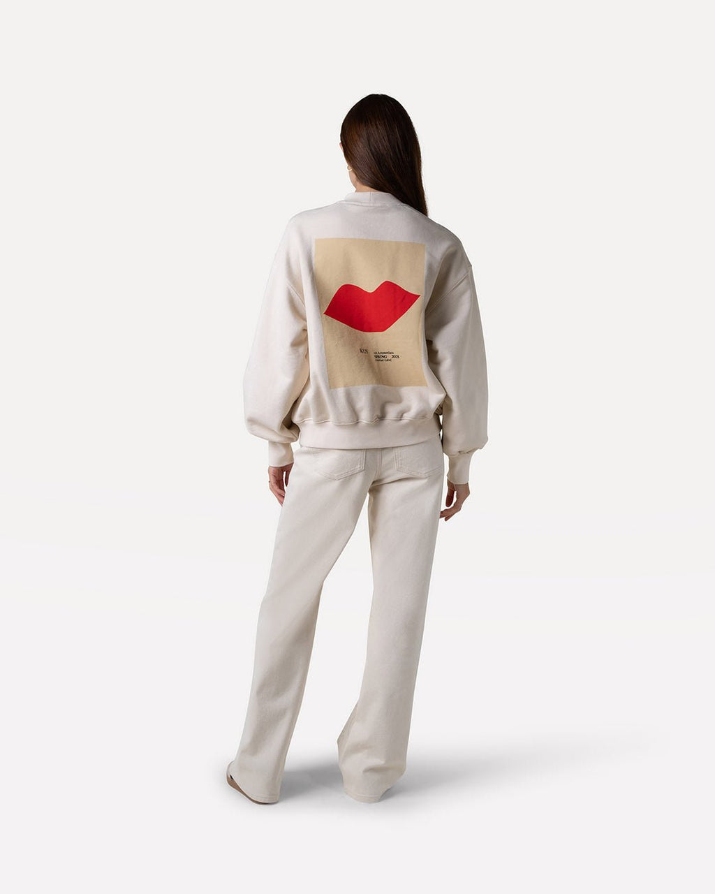 Jaxy kiss sweat Parchment