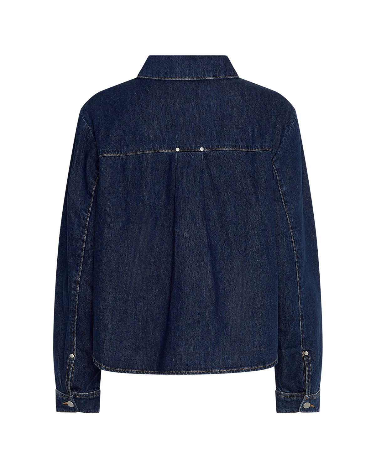 MSCHADNA Alena Shirt Donkerblauw Wash