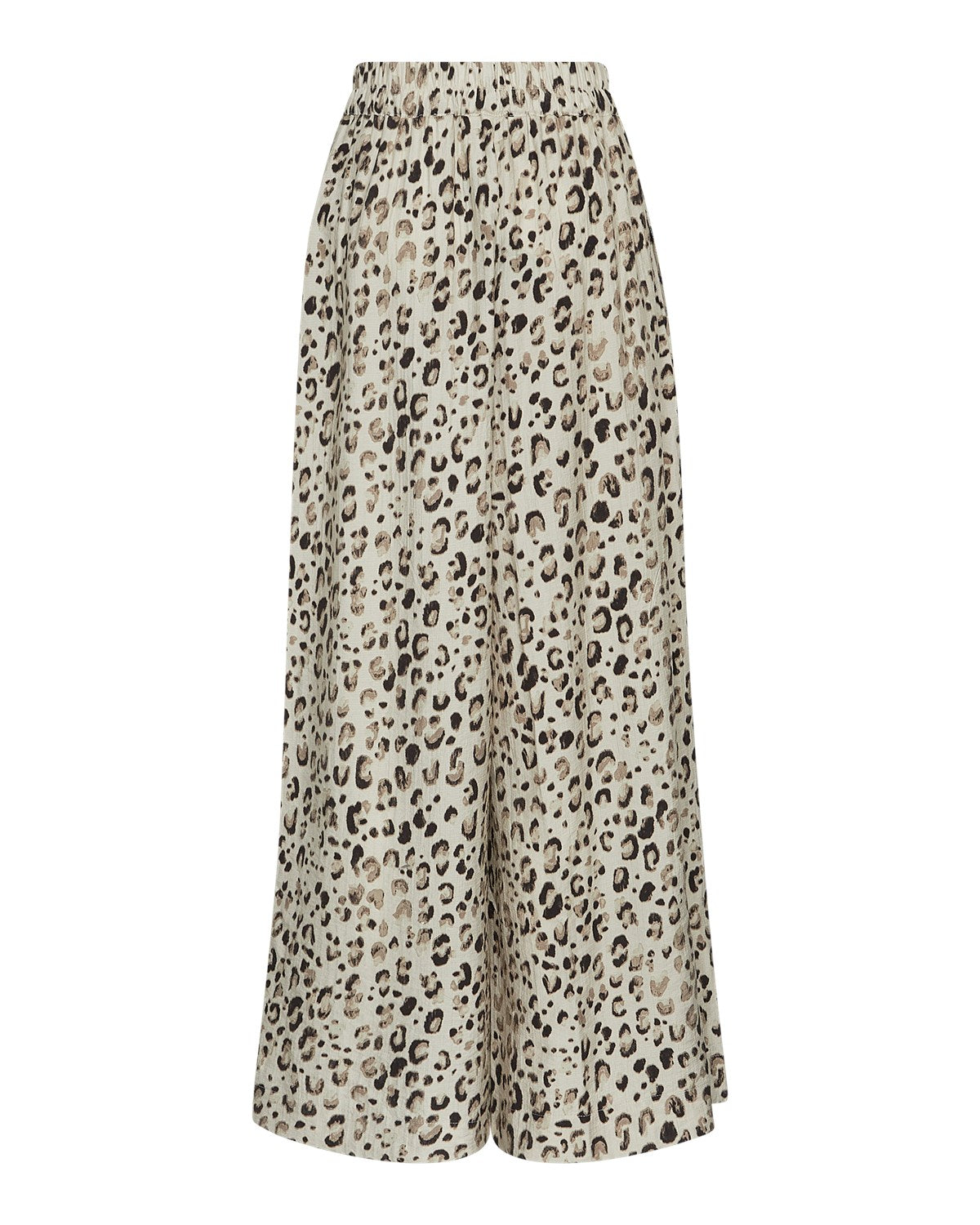MSCHAlyona Vlora HW Pants AOP Oatmeal Leo