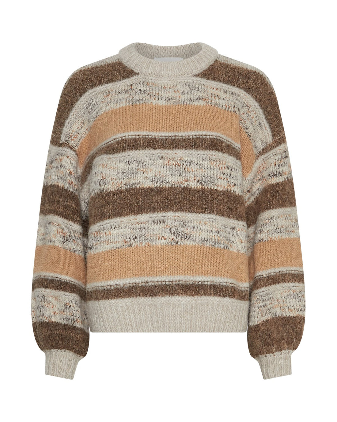 MSCHConstance Pullover STP Oatmeal Sla Blk