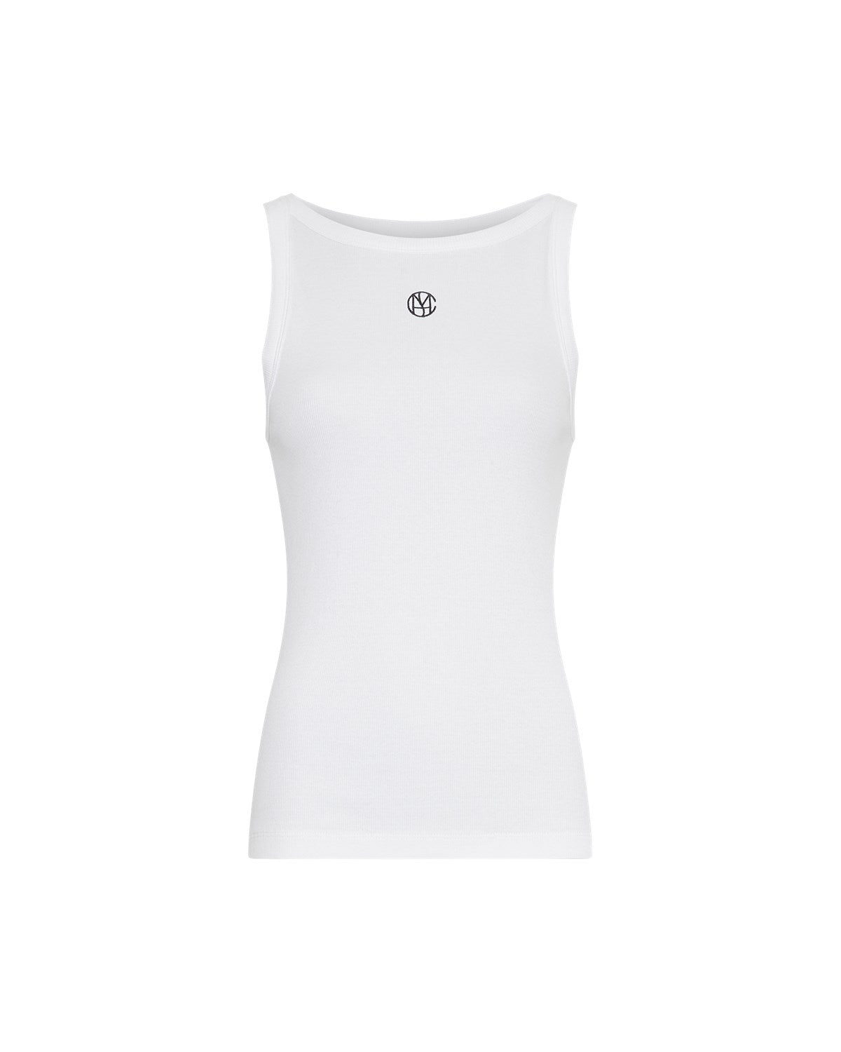 MSCHGubbe Rasmia Icon SL Top B White Black
