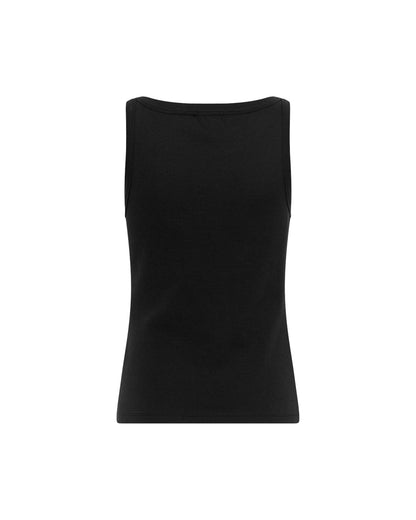 MSCHGubbe Rasmia Icon SL Top Black B White