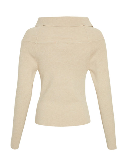 MSCHInasofia Rachelle Pullover Oatmeal Melange