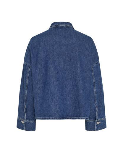 MSCHLoa Lis Denim Shirt Mid Blue Wash