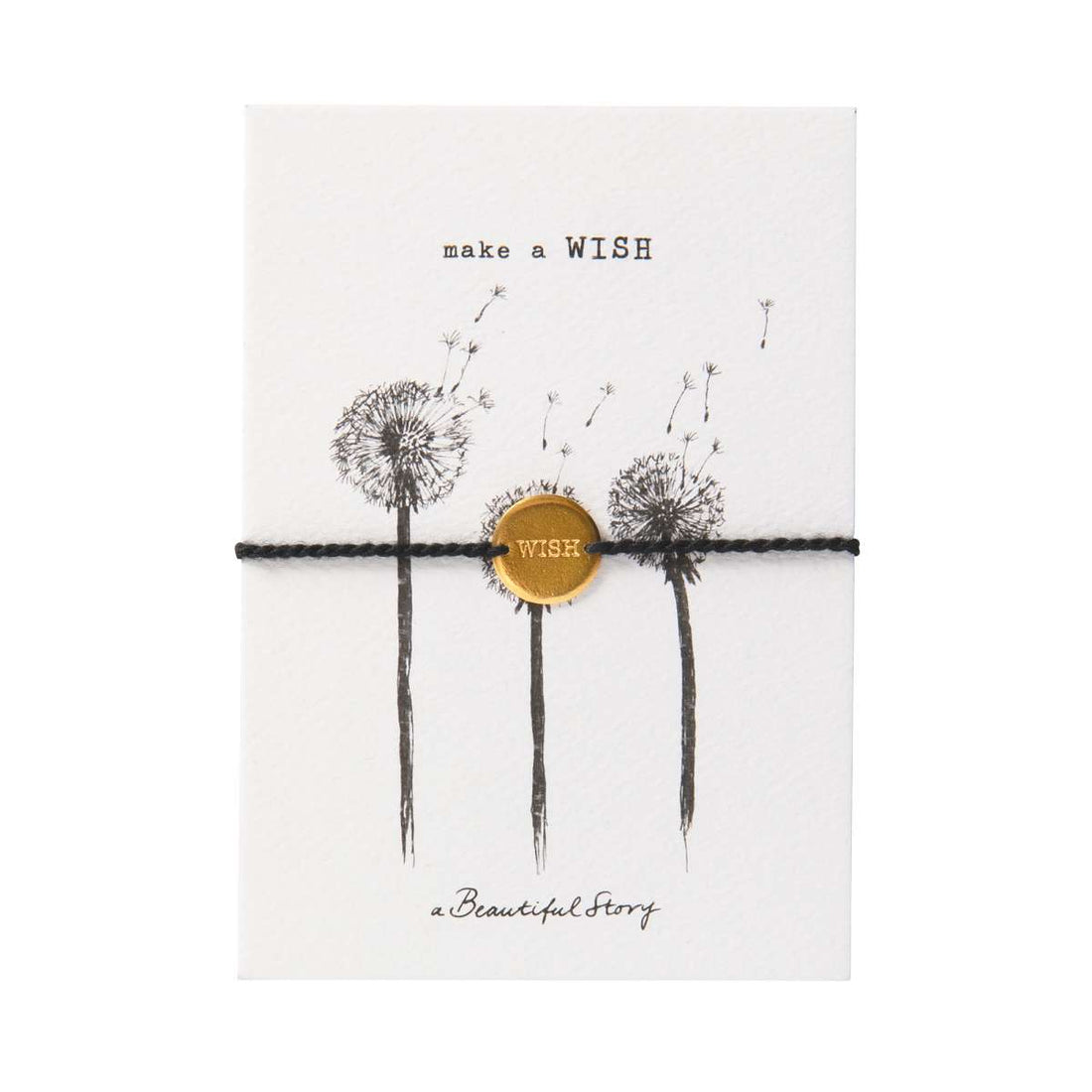 Schmuck Postkarte SW Wish
